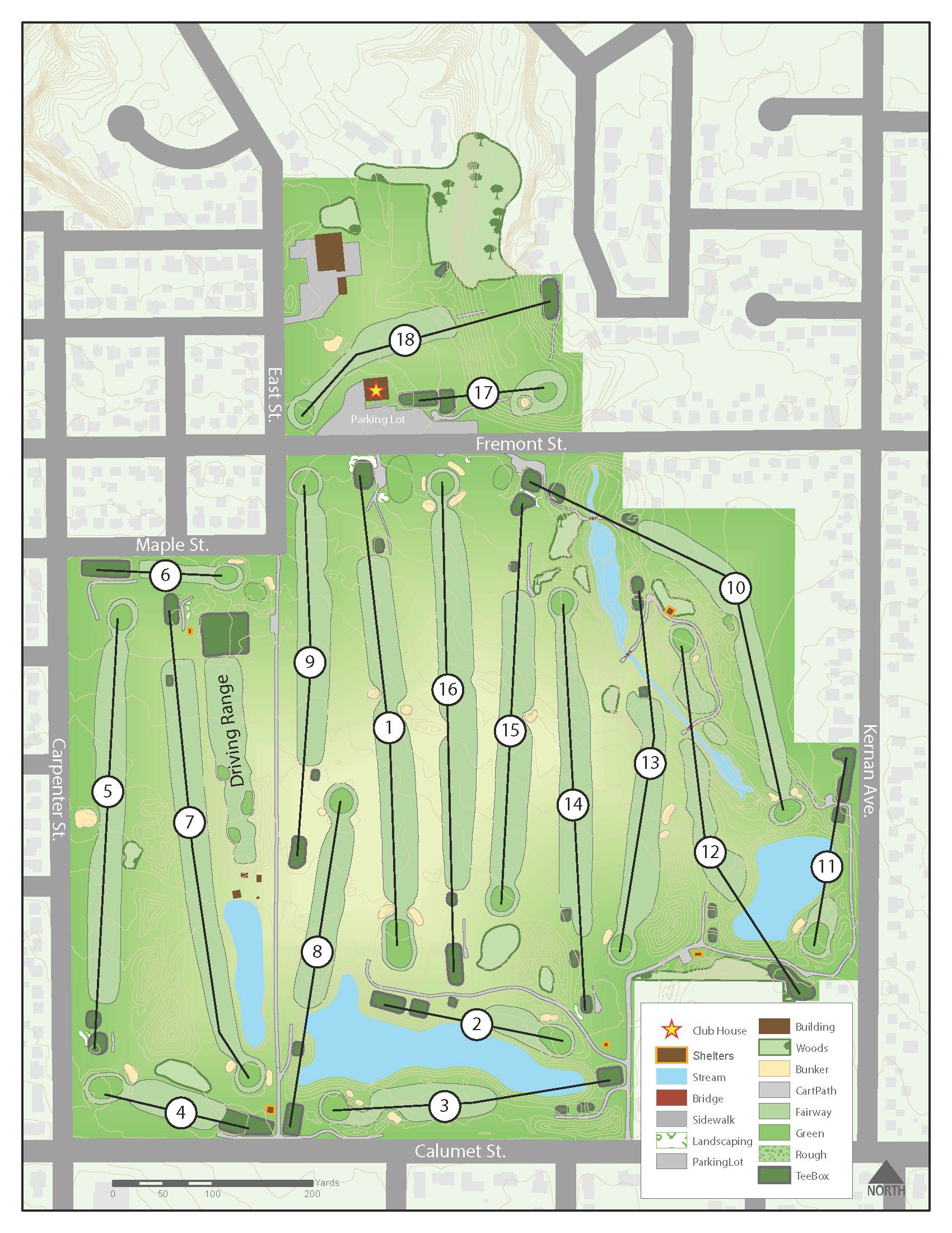 Course Maps & Photos Reid Golf Course